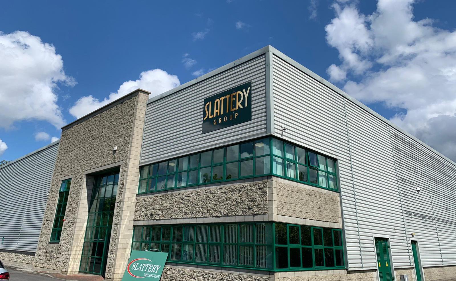 External signage for the Slattery Group in Dublin by Printcom